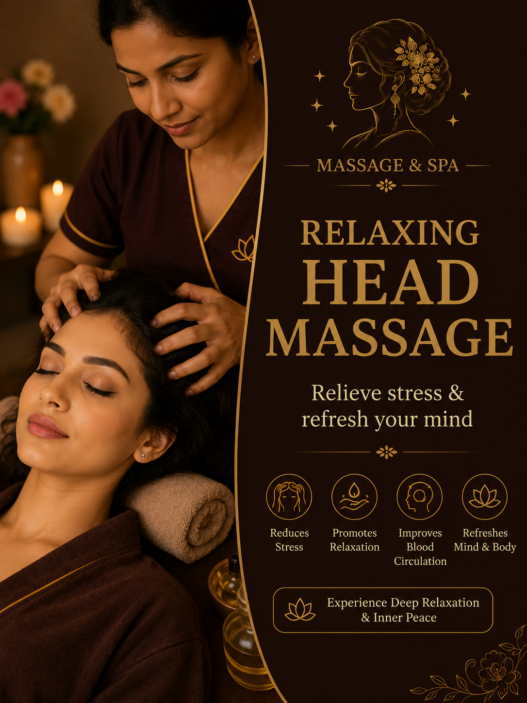 Relaxing Head Massage